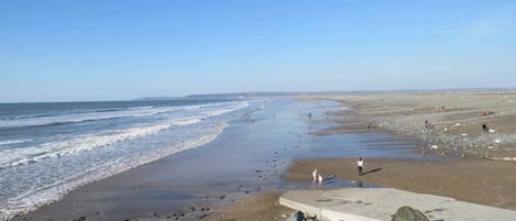 Westward Ho! is a Sandy beach located near Bideford in Devon.