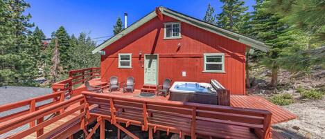 The perfect Tahoe red cabin!  