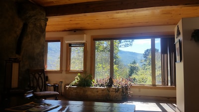 Unique hand-carved cave house with an amazing view of Lookout Mountain.