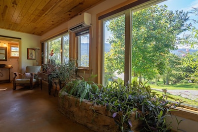 Unique hand-carved cave house with an amazing view of Lookout Mountain.