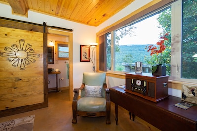 Unique hand-carved cave house with an amazing view of Lookout Mountain.