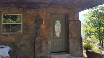 Unique hand-carved cave house with an amazing view of Lookout Mountain.