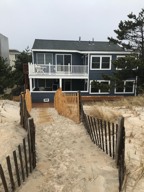 All new oceanfront with private beach access!