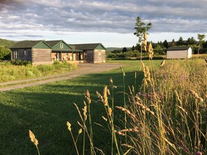 The back of the cabin