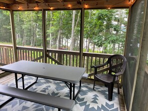Screened-in porch