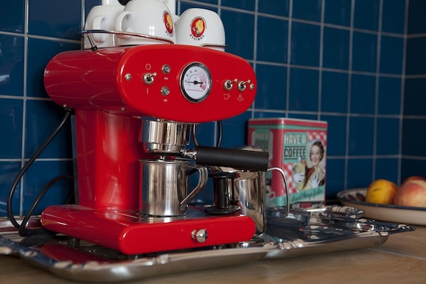 Kaffe och/eller kaffebryggare