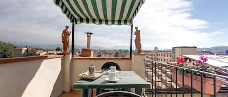 Balcony with view