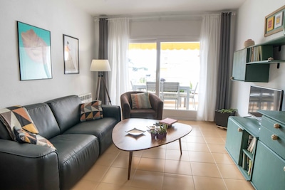 Apartment with parking 40 meters from the beach
