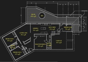 the floor plan of the house