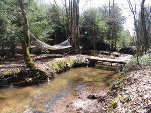 RELAX IN THE HAMMOCK CREEK SIDE