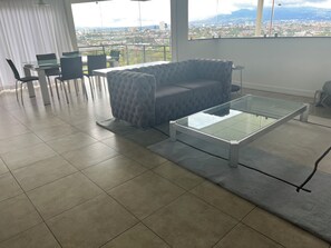 Living room and dining room second floor