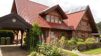 Apartment to feel good (half-timbered house built in 2003)