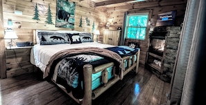 Master bedroom suite