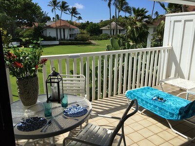 Pacific Reef Garden View Condo at Kiahuna Plantation on Poipu Beach