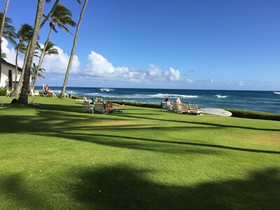 Pacific Reef Garden View Condo at Kiahuna Plantation on Poipu Beach