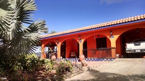 A  cheery Spanish influenced  private hacienda comes with  fantastic scenery