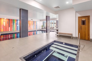 Bubbelpool inomhus