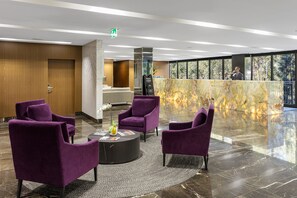 Sala de estar do lobby