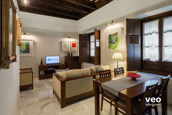Living-dining room.