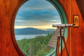 Vue depuis l’hébergement