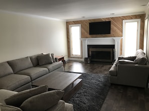 Family Room - couch seats 6 comfortably