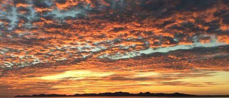 Start each day with a beachside sunrise.
