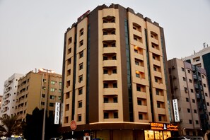 Front of property – evening/night