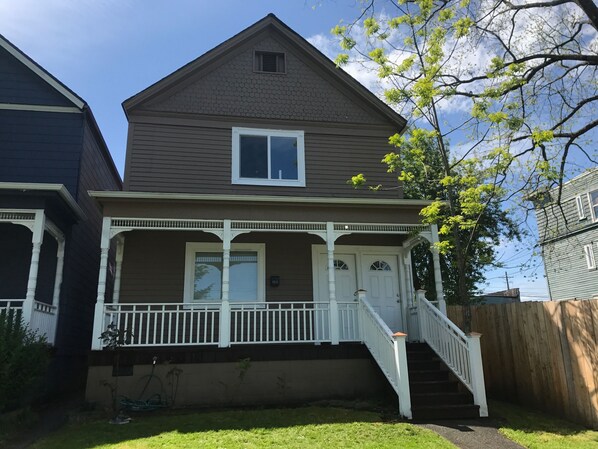 Front of duplex