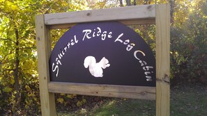 Entrance sign