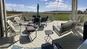 Relax in our deck swing watching lobster boats go by or eagles soar overhead.