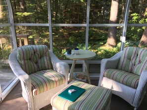 Tranquil sunroom