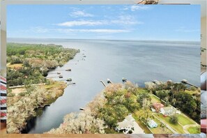 Aerial View - 2.8 ACRES ON THE ST. JOHN RIVERFRONT TO ENJOY