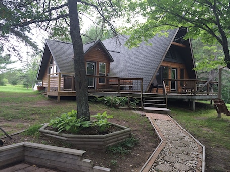 The A-Frame cottage is a great place to relax and get away from it all!