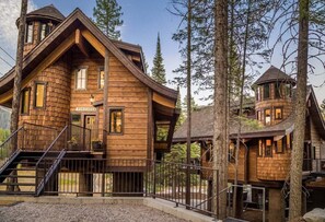 Ponderosa Chalet on the left, and Tamarack on the right