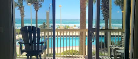 Family Room Balcony Access