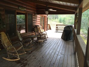 Relaxing back porch