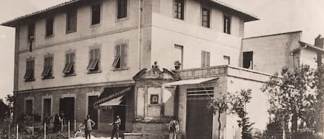la villa nel 1917
