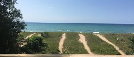 View of lake from third floor deck