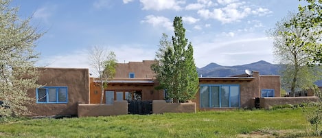 South side of Casa showing Courtyard and Patio