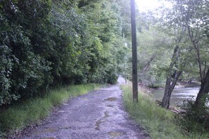 Private road, great for daily walks