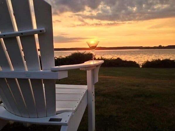Enjoy at beautiful sunsets from Beavertail, Castle Hill or Brenton State Park