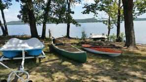 "Fleet" of boats all included for your use.    