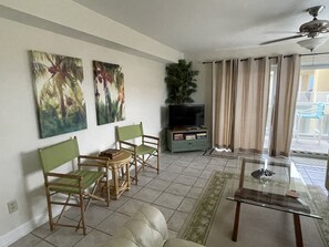 Living room across from the couch.