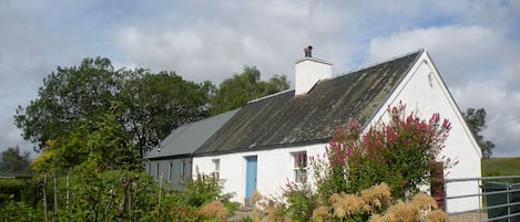 Cottage viewed from the road