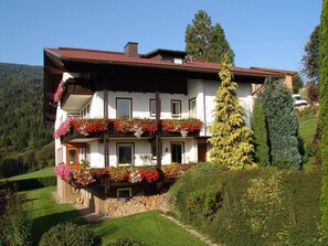 Stugans exteriör [sommar]