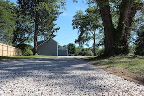 House is set well back from street on water. Off street parking for 4 cars.