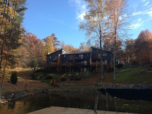 Shangri La in the Autumn. Our unit is on far left