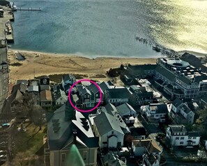 House Location, picture taken  from the Pilgrim Tower 