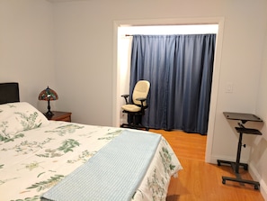 Another view of master bedroom