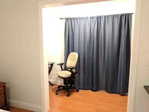 Another view of master bedroom